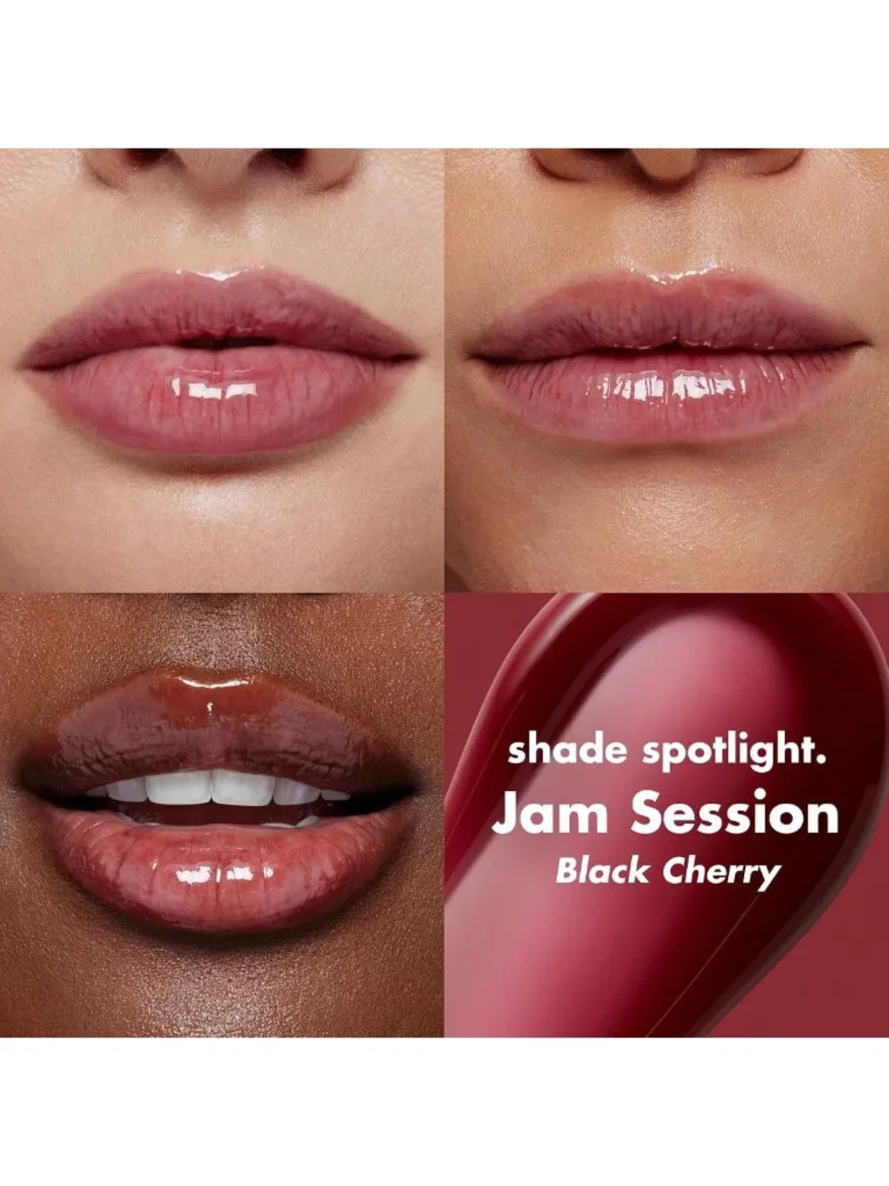 Hydrating Glow Reviver Lip Oil - Nourishing, Sheer Color, Jam Session Shade